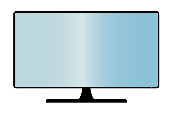 Počítačový monitor - Vektor, obrázek