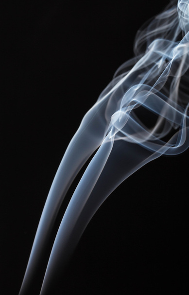 White smoke on black - Fotografie, Obrázek