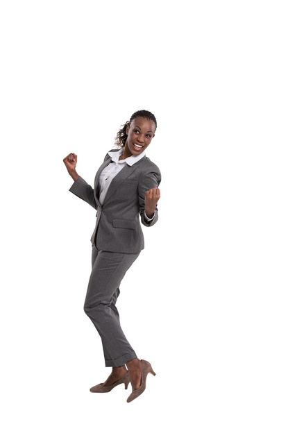 Happy african business woman - Photo, Image