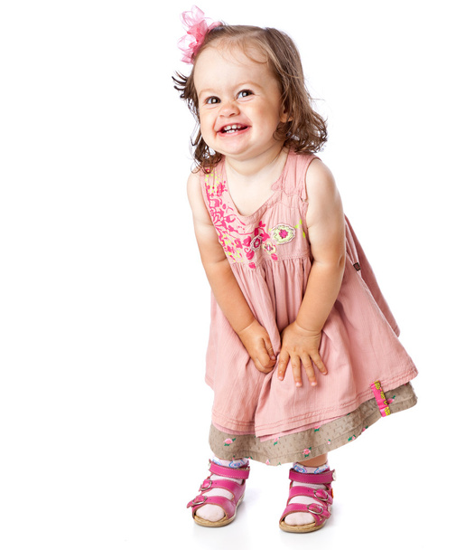 A little girl is posing - Foto, Imagem