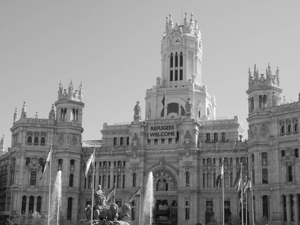 the city of Madrid in spain - Photo, Image