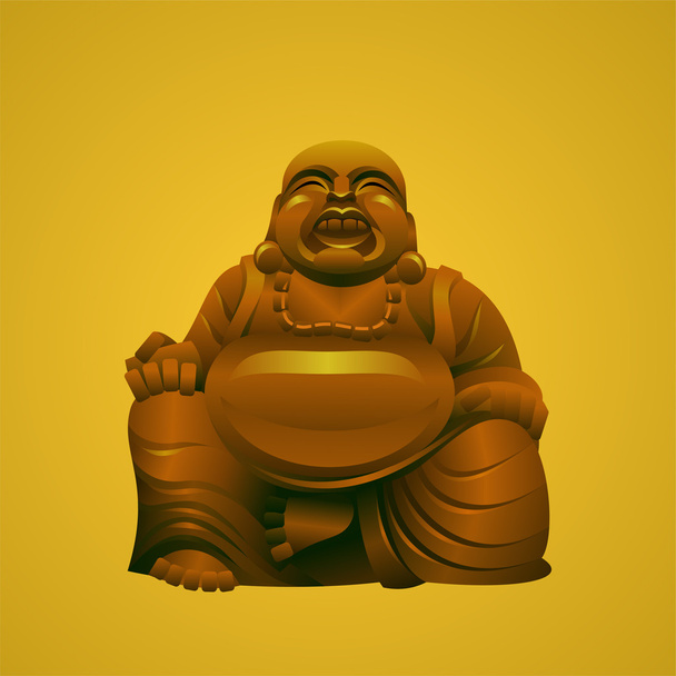 сміючись Будди
 - Вектор, зображення