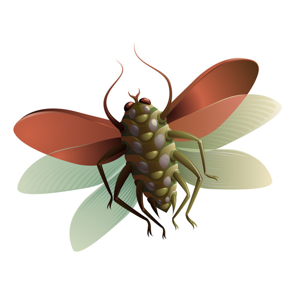 Insectos conceptuales
 - Vector, imagen