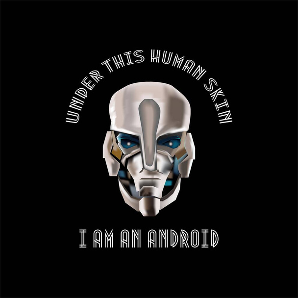 Je suis Android Robot Shirt Vector Graphics - Vecteur, image