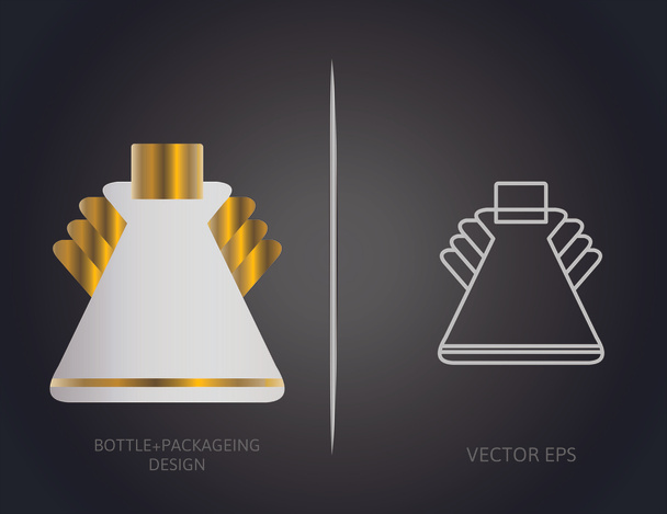 Perfume bottles - Vector, Imagen