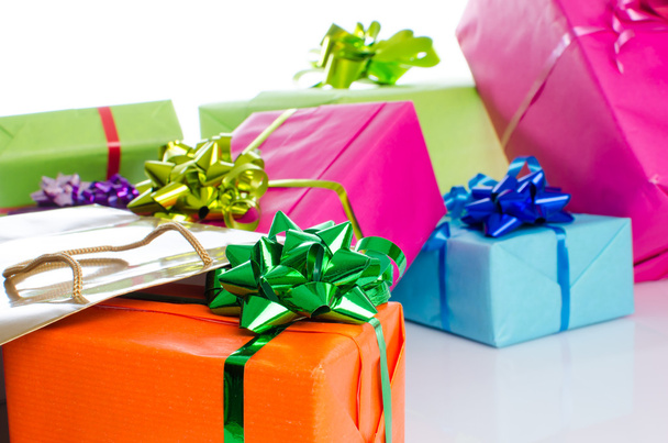 κουτιά δώρων και δώρο τσάντα - Φωτογραφία, εικόνα