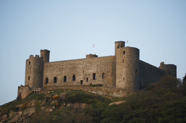 Bela vista do castelo
 - Foto, Imagem