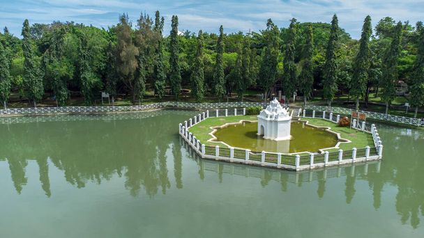 Putroe Phang Park είναι ένα από τα πάρκα που ιδρύθηκε κατά τη διάρκεια της Aceh Darussalam βασίλειο στο κέντρο της πόλης Banda Aceh το 1607-1636 - Φωτογραφία, εικόνα