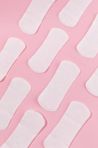 woman menstrual products, sanitary pads - 写真・画像
