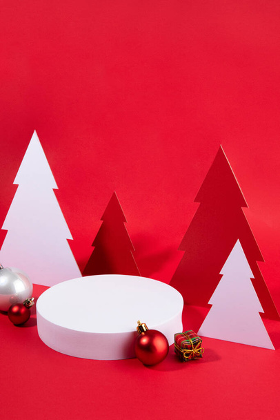 christmas decorations and display background - 写真・画像