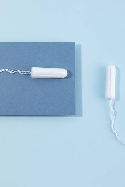 woman menstrual products, tampons - Фото, зображення
