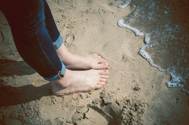 Caminar por la playa - Foto, Imagen