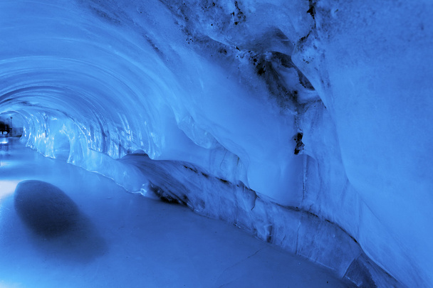 Gletscherhöhle - mt. Titten - Foto, Bild