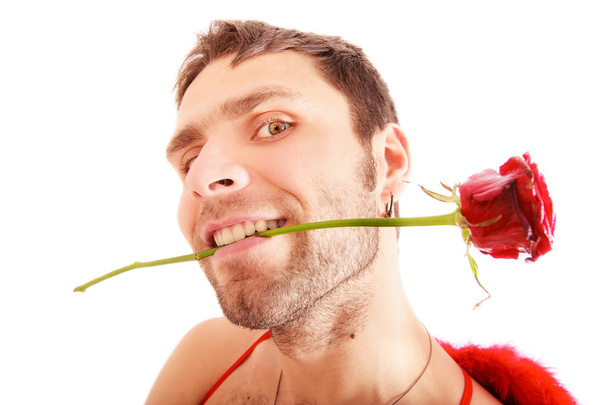 Valentine's day handsome man - Foto, Imagen