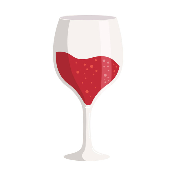 червона винна чашка напій значок
 - Вектор, зображення
