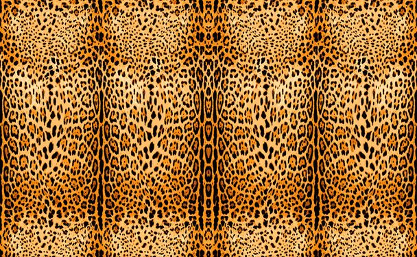 Σχηματισμός δέρματος λεοπάρδαλης, γούνα λεοπάρδαλης, μοτίβο ζώου. - Φωτογραφία, εικόνα