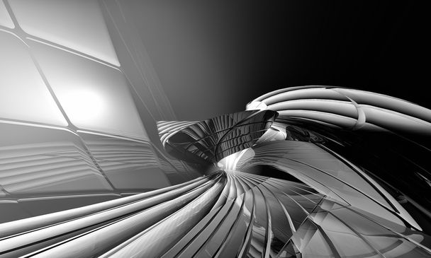 Abstraktní futuristické pozadí - Fotografie, Obrázek
