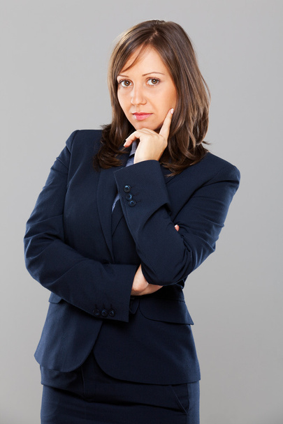 Mujer de negocios Pensando
 - Foto, Imagen