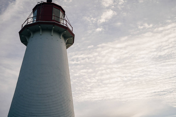 Point Prim Light House, Prince Edward Island, Kanada. Hochwertiges Foto - Foto, Bild