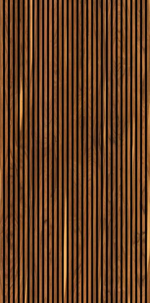 doghe di legno. linea di assicella di legno naturale organizzare modello texture sfondo - Foto, immagini