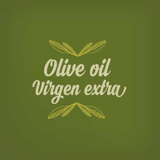 Olivenöl, Designkonzept.  - Vektor, Bild