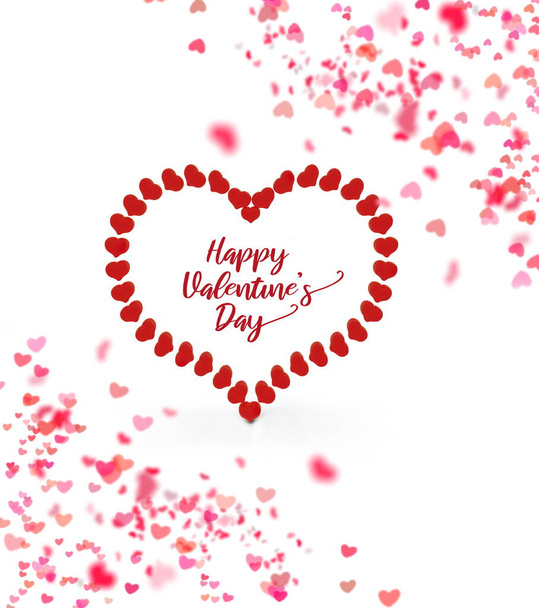 Ramo de rosas de San Valentín fondo festivo con elementos dorados plantilla saludos tarjeta banner deseos y día de las mujeres, boda   - Foto, imagen