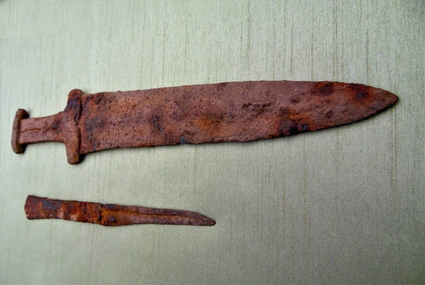 akinak sword of the Scythian, Scythian dagger of the early Iron Age 3-5 century BC - Photo, image