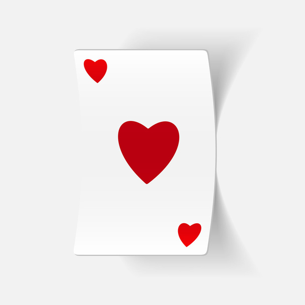 Playing card icon - Vecteur, image