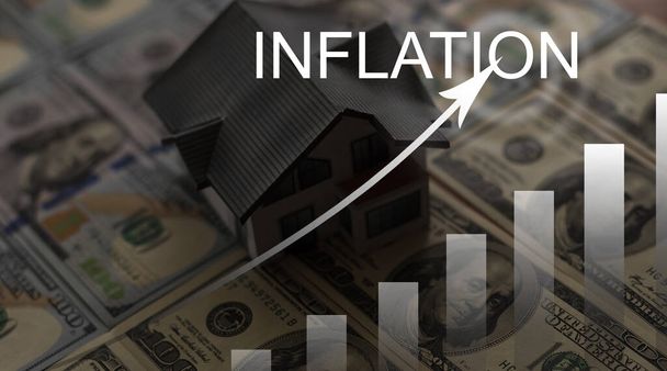 інфляція фінансових графіків 2023 доларів
. - Фото, зображення