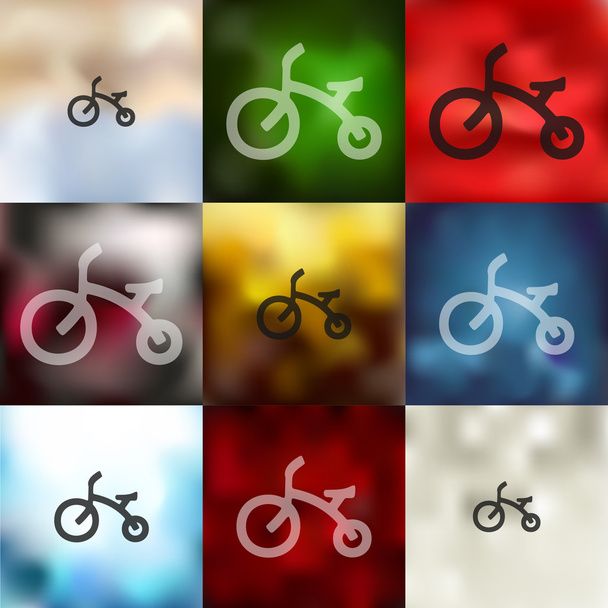 icône de vélo pour enfants
 - Vecteur, image
