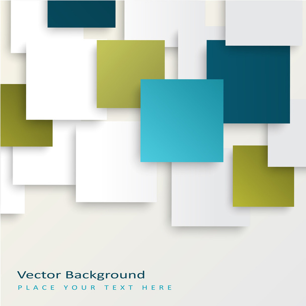 Abstract vector squares background. - Wektor, obraz
