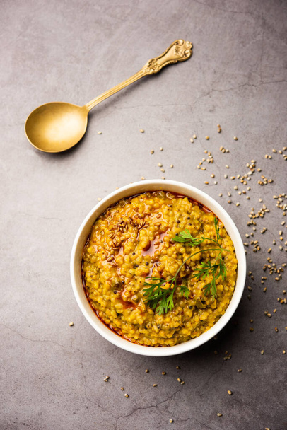 Millet Khichdi or bajra khichadi is a one pot healthy and protein rich gluten-free Indian meal - Photo, Image