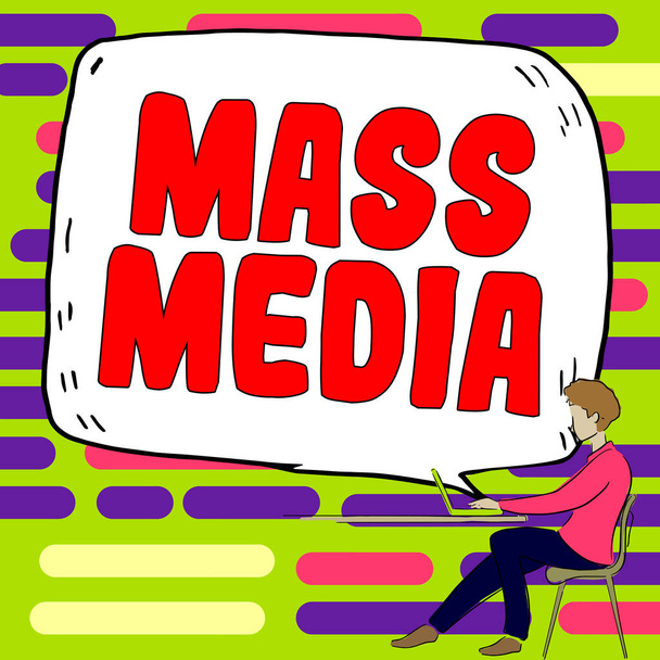 Mass Media ve Business approach Group 'un kavramsal manşeti neler olduğunu kamuoyuna duyuruyor. - Fotoğraf, Görsel