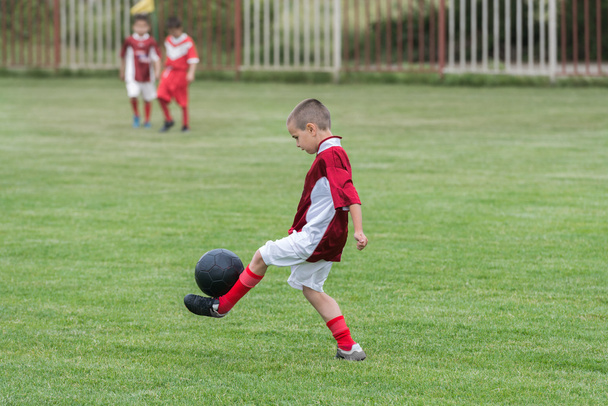 dzieci piłka nożna - Zdjęcie, obraz