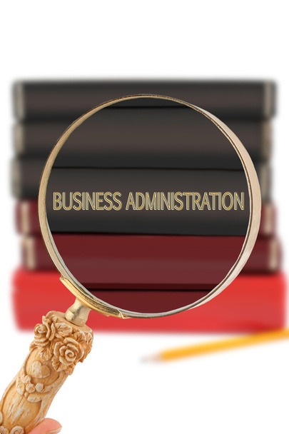 Looking in on University education - Business Administration - Photo, Image