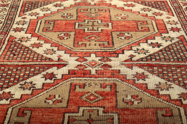 Texturas y patrones en color de alfombras tejidas - Foto, imagen