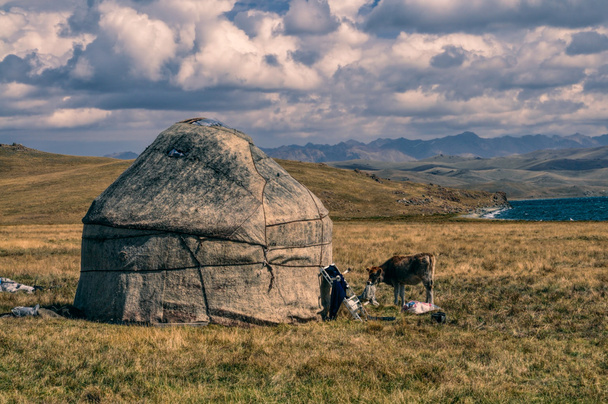 Yurts, Kirgizisztán - Fotó, kép