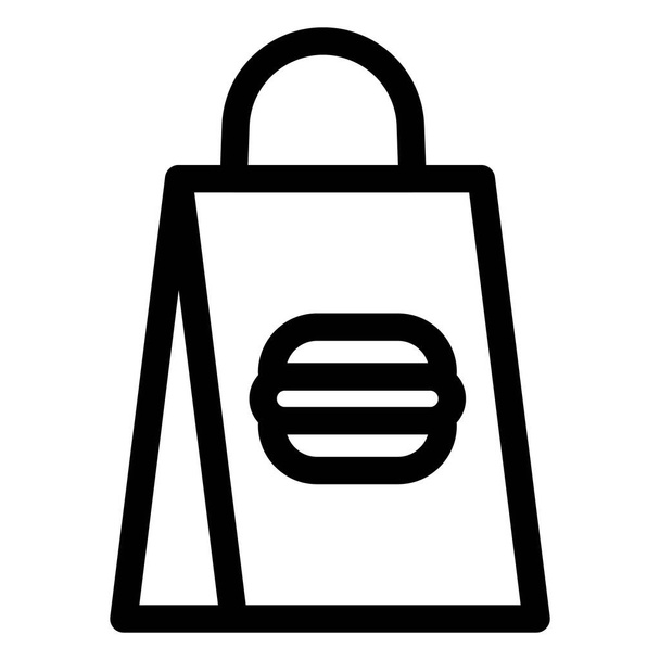 Flavorful dorayaki in handheld shopper bag. - Vector, Image
