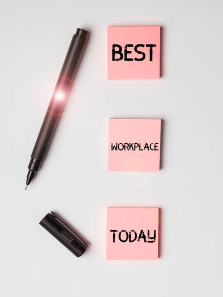 En İyi İşyeri, İş Yaklaşma İdeal şirketinin yüksek maaşlı, stressiz çalışacağı bir tabela - Fotoğraf, Görsel