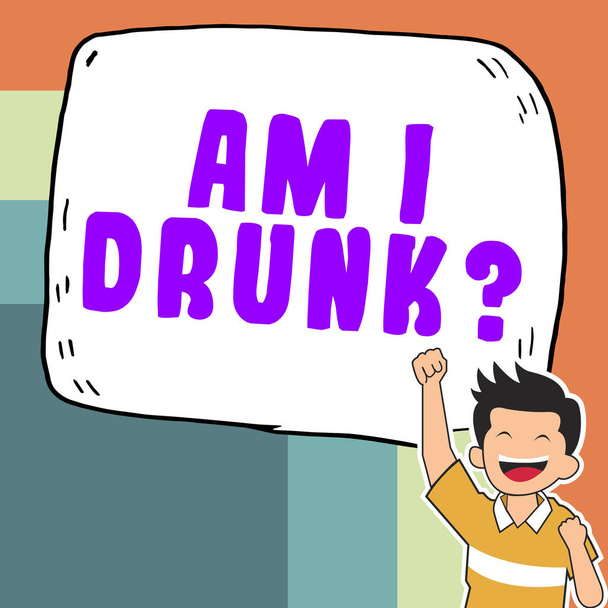 Пишучи текст Чи я п "яний, Слово сумнівне, якщо мій алкоголік дуже шкідливий - Фото, зображення