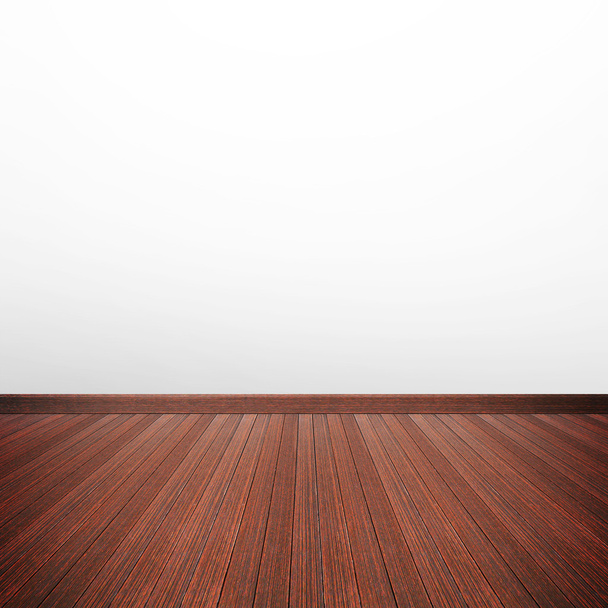 Pavimento in legno con parete bianca grigia
 - Foto, immagini