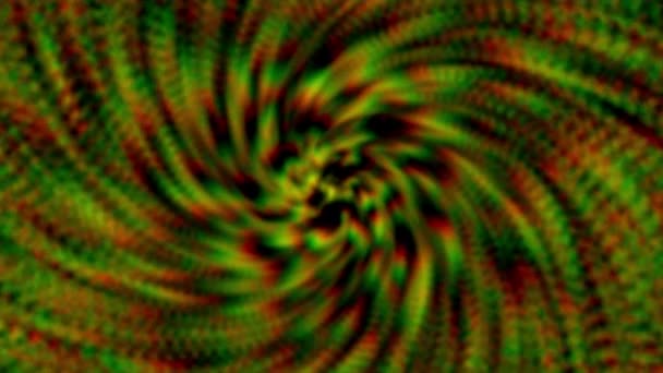 Yellow blur swirl motion chroma background. Computer 2D render graphic - Video, Çekim