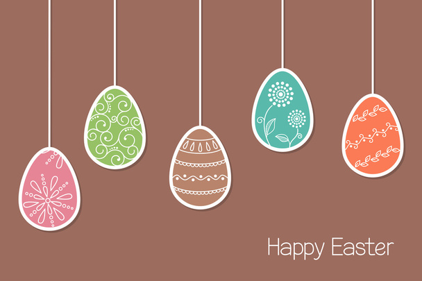 Easter eggs - Vetor, Imagem