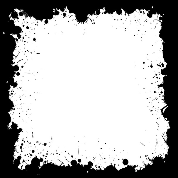 Grunge bodový rám - Vektor, obrázek