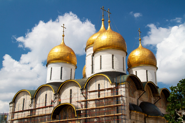 Καθεδρικός ναός της Κοιμήσεως στο Κρεμλίνο της Μόσχας - Φωτογραφία, εικόνα