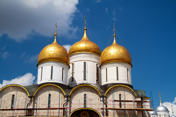 Catedral da Dormição no Kremlin de Moscou
 - Foto, Imagem