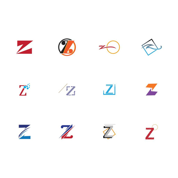 Letter Z Business yritysten abstrakti yhtenäisyys vektori logo suunnittelu malli - Vektori, kuva