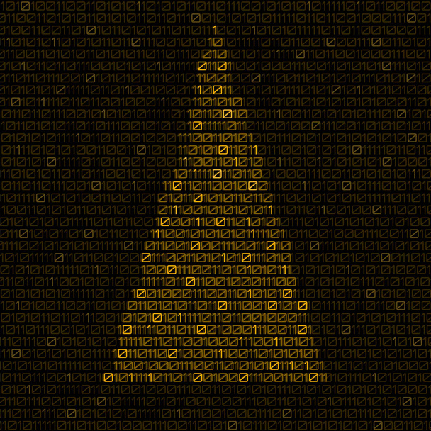 Digitális karácsonyfa bináris kóddal. Karácsonyfa. Vektorillusztráció - Vektor, kép