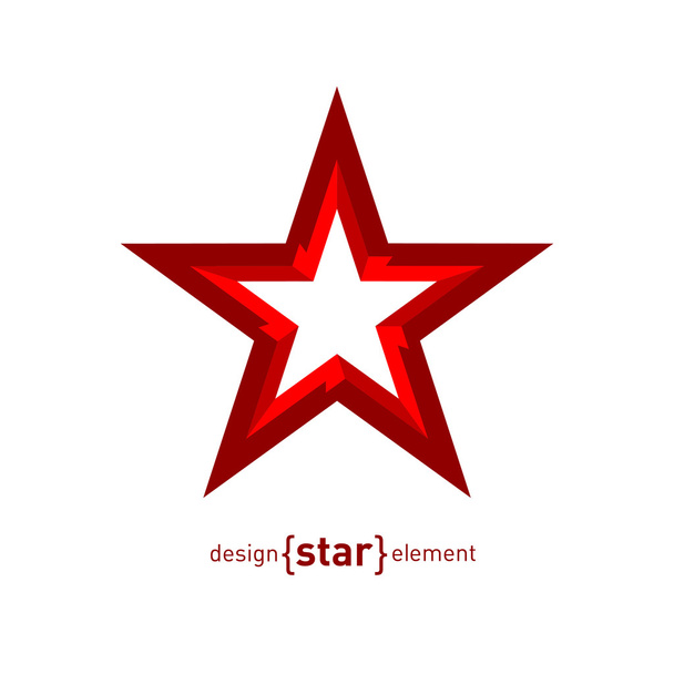 Star  Company logo template. - Vector, imagen