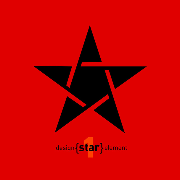 Abstract star logo - Вектор,изображение